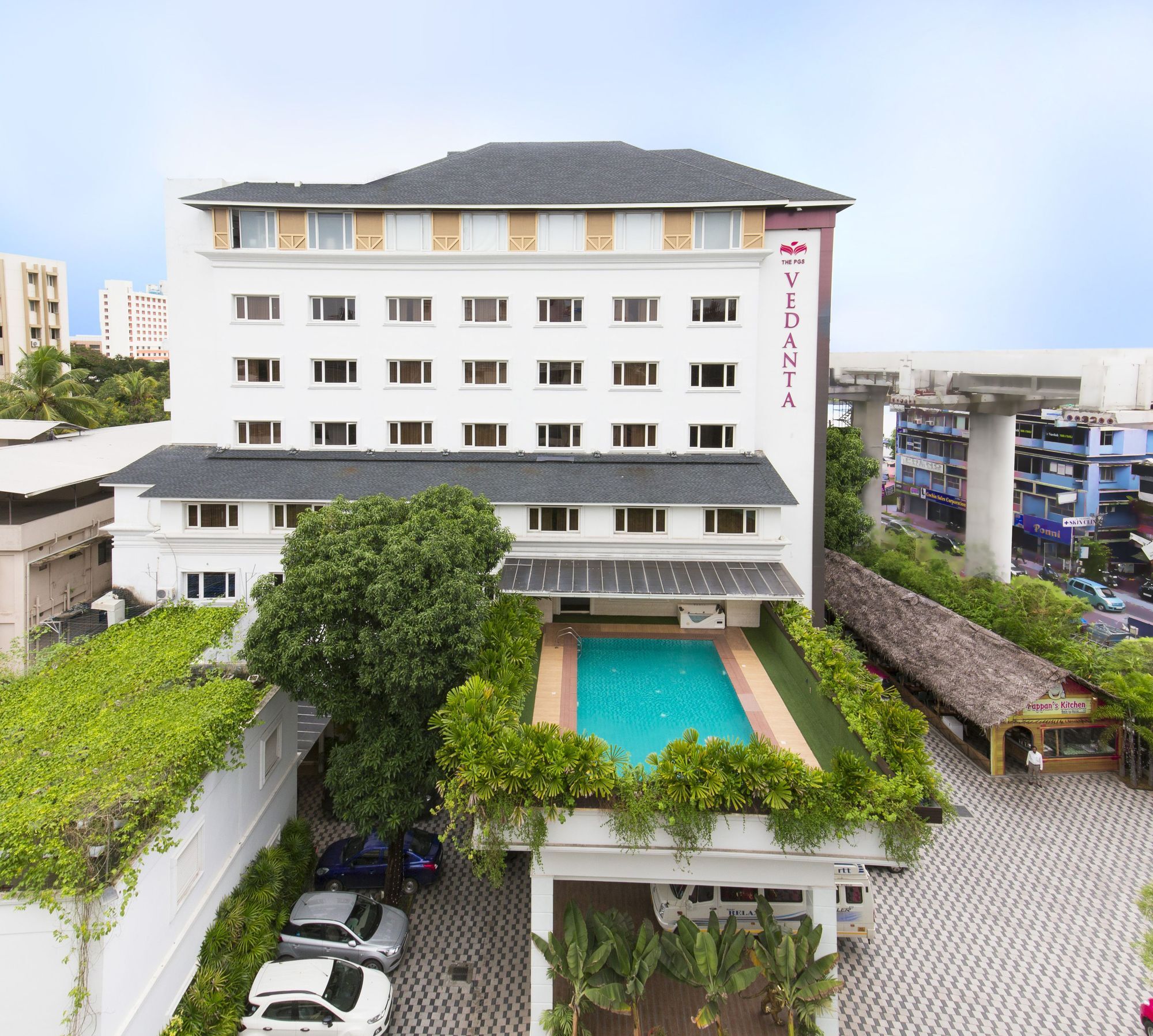 The Pgs Vedanta Hotel Kochi Екстериор снимка